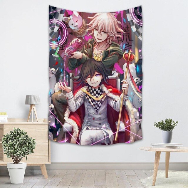 Kokichi Oma and Nagito Komaeda Tapestry